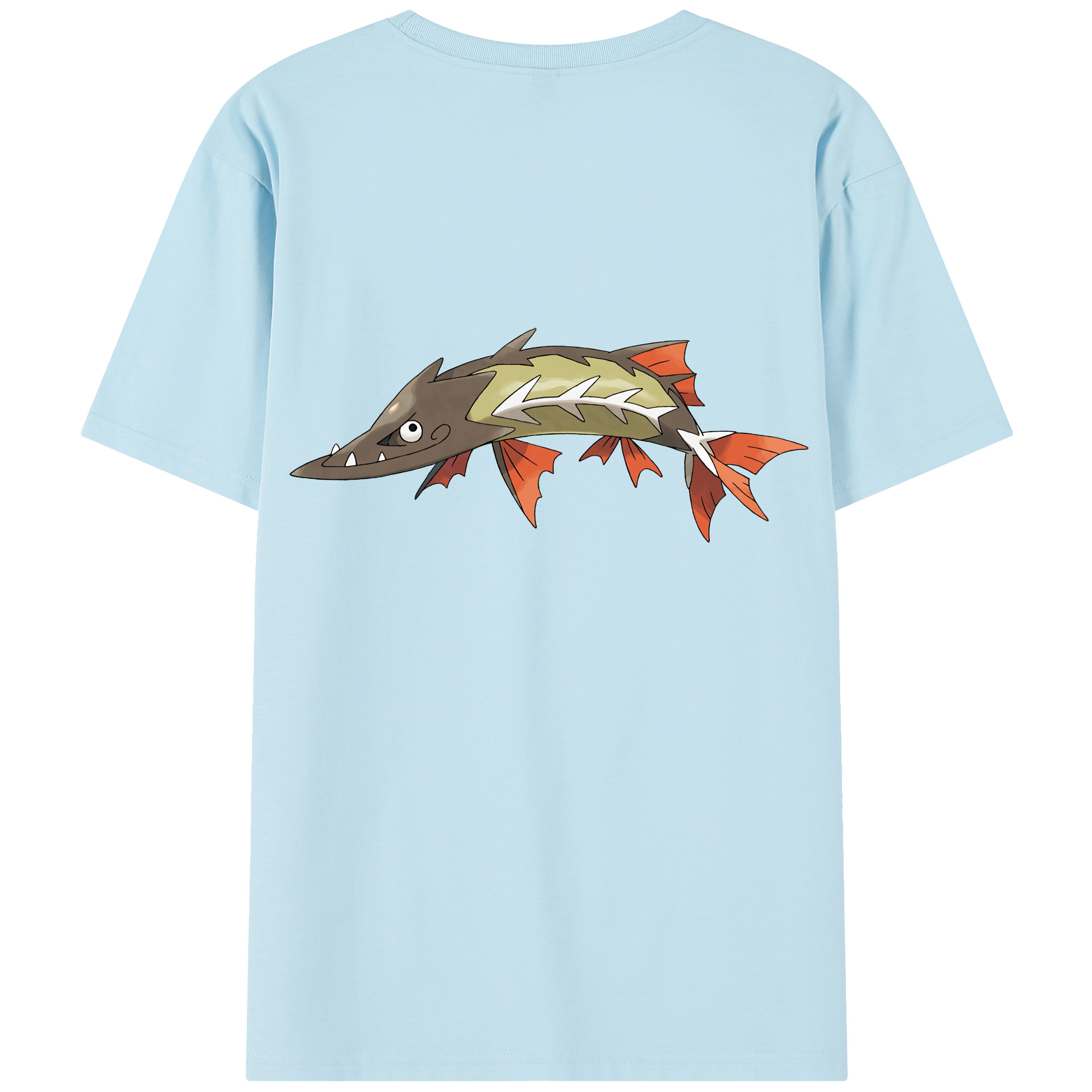 （画像用） ポケットモンスター Pokémon 綿100％半袖Tシャツ（背面プリント）